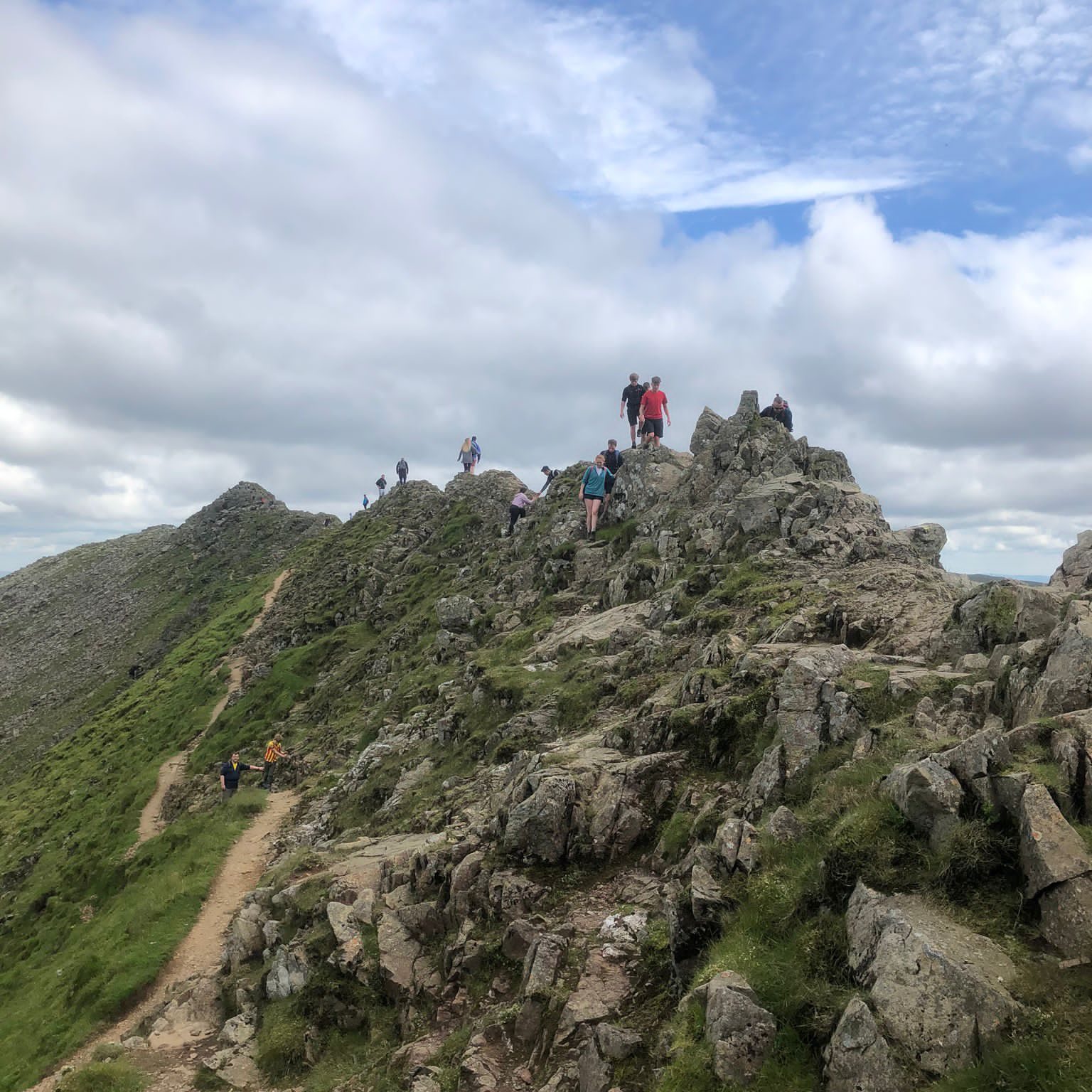Helvellyn via Striding Edge