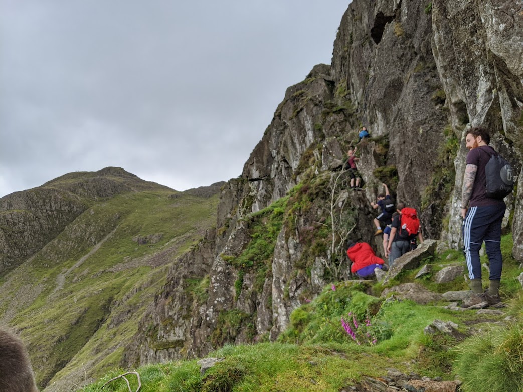 Jacks’ Rake very well may be the most demanding grade 1 scramble in the Lake District.