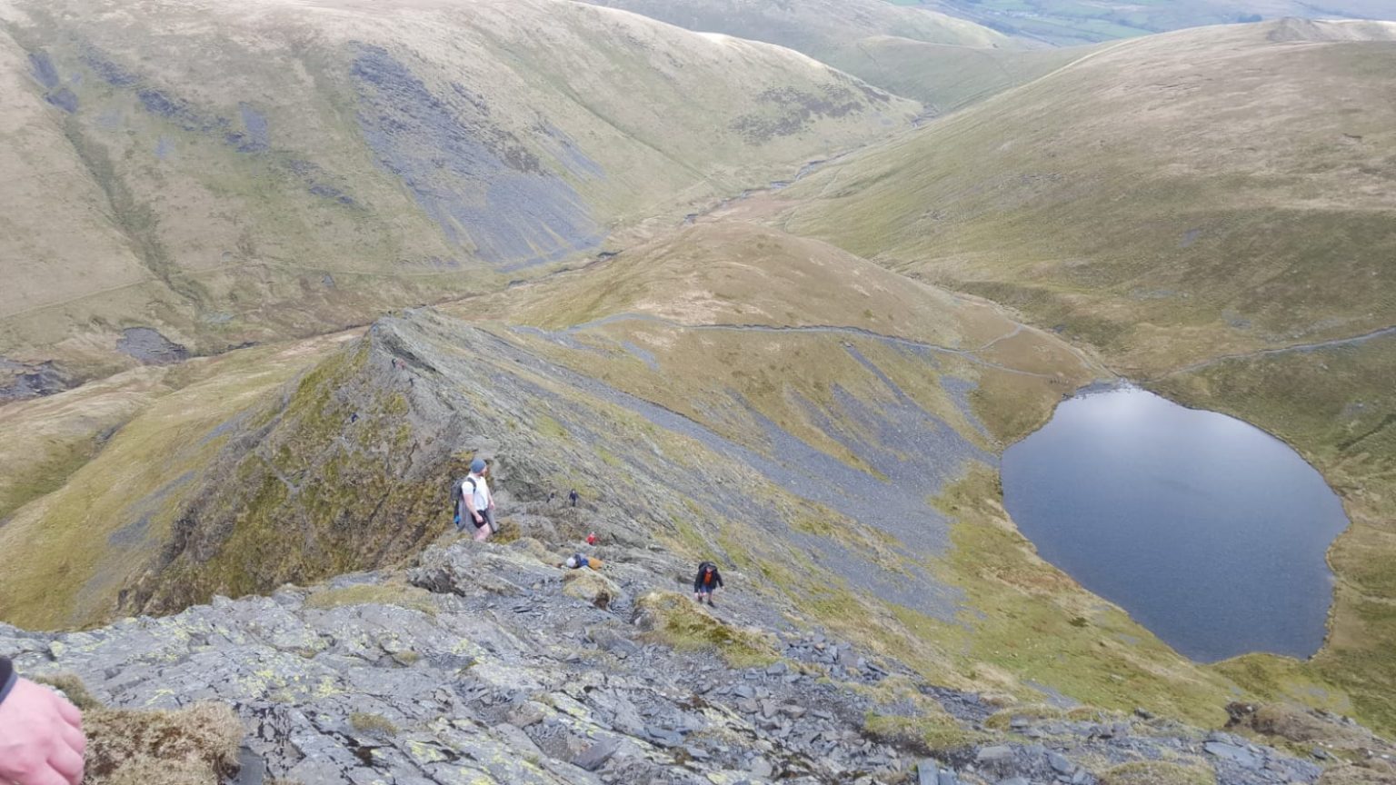 Requiring use of all four limbs, your hands are equally as important when navigating your way up these steep rock faces!