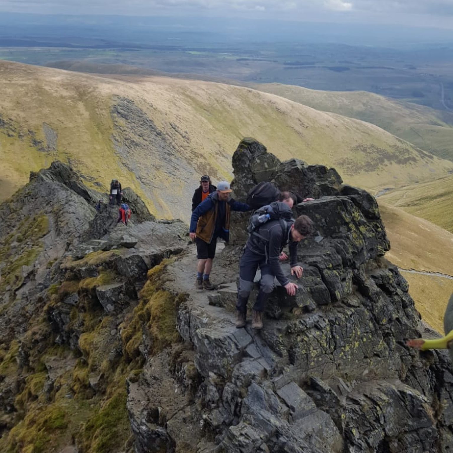 Sometimes dubbed the ‘Crib Goch’ of the Lake District, taking on Sharp Edge is definitely a step up from Helvellyn.
