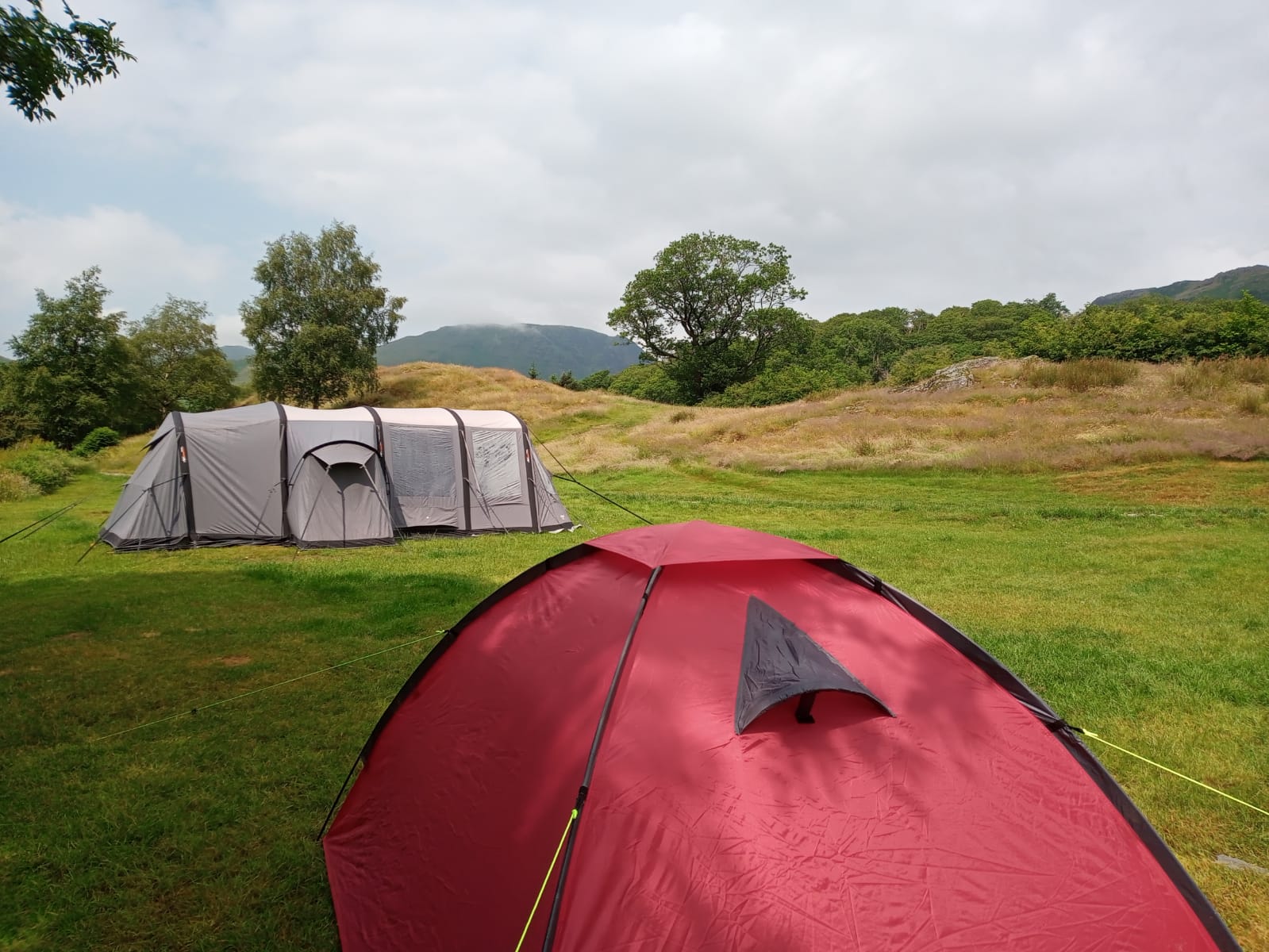 Spend the night camping (or glamping) beside Lake Windermere