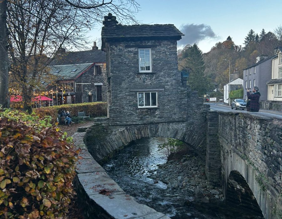 Take some photos of the Bridge House