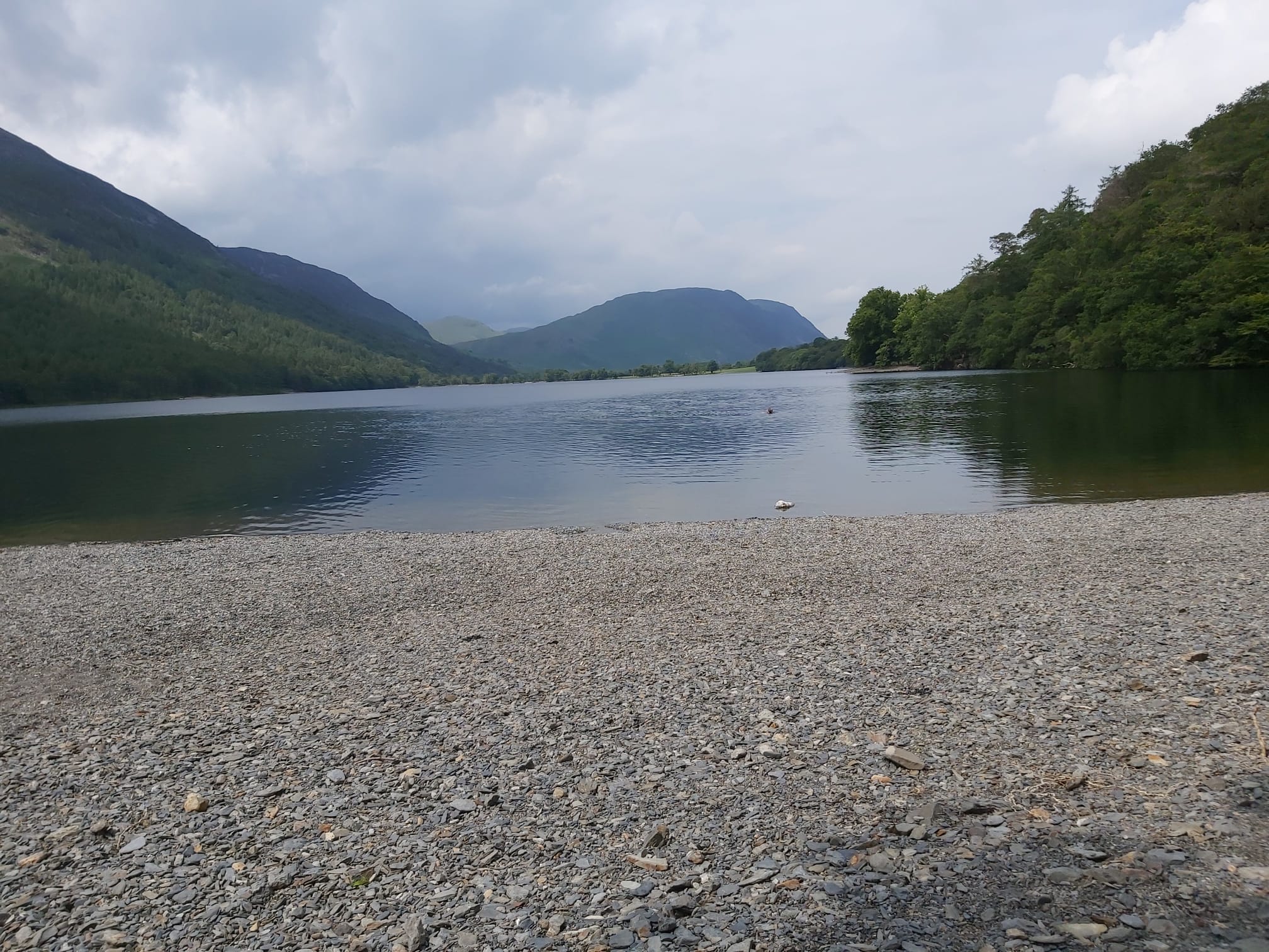 The longest lake in Buttermere Valley
