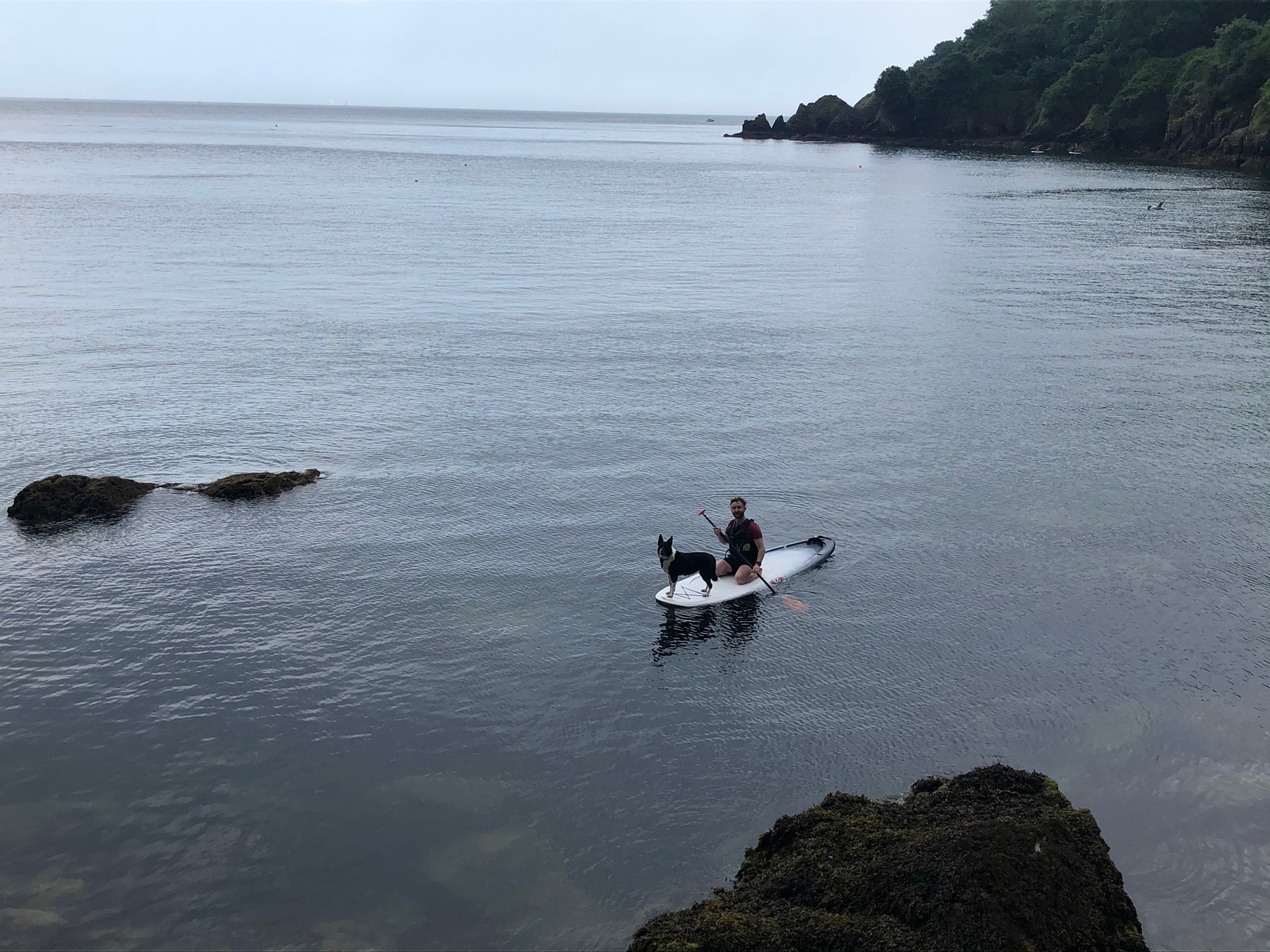 Paddle boarding