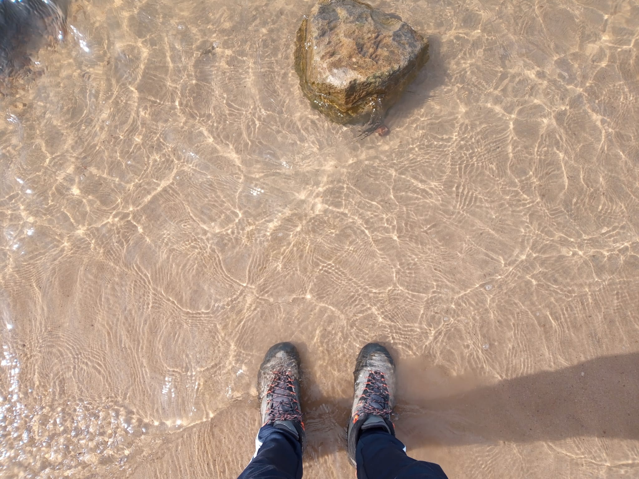 While there are several routes to reach the beach